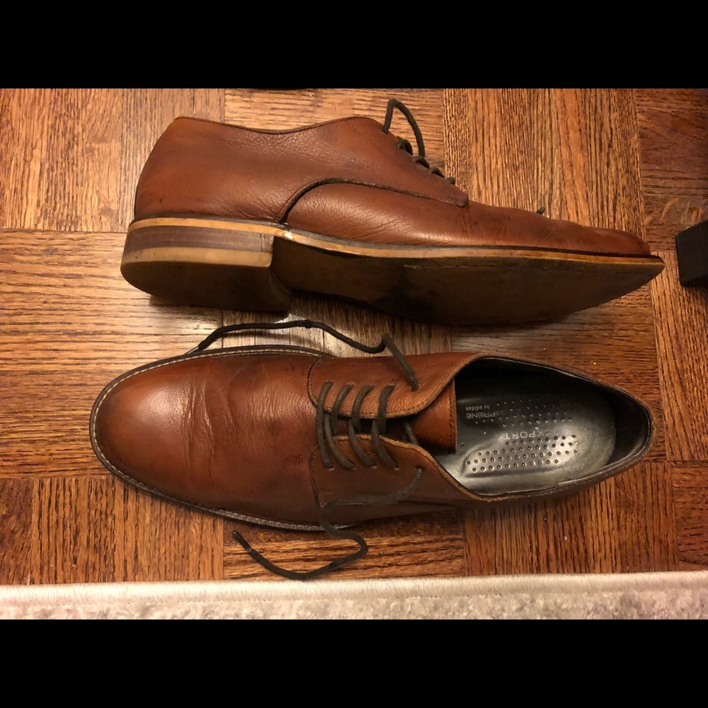Aston Grey Oxford dress shoes